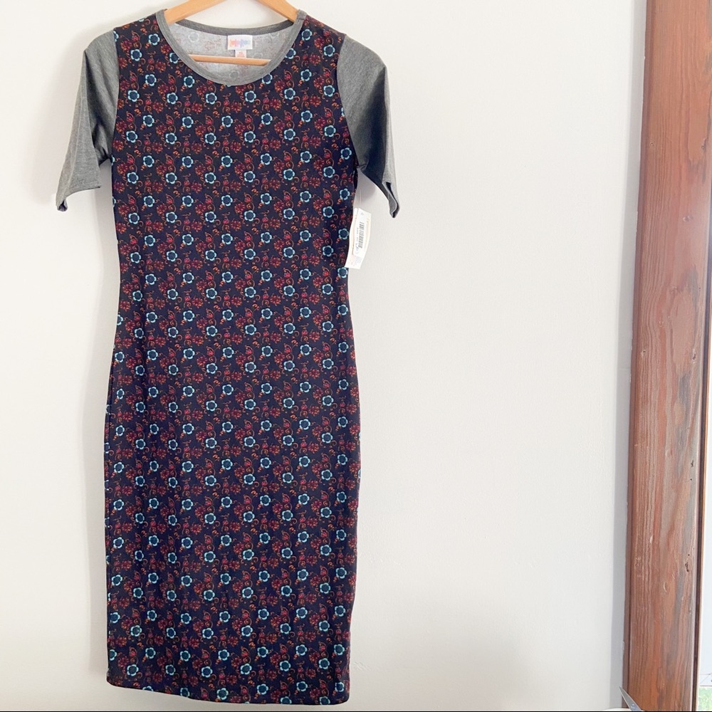 New! LuLaRoe Julia Floral Dress